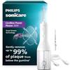 Philips Sonicare Cordless Power Flosser 3000 - Water Flosser with Innovative Quad Stream Technology, Oral Irrigator with 2 Flossing Modes and 3 Pressure Levels, IPX7 Waterproof, White, HX3826/21