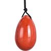 TENET - Yoni eggs - Uova per massaggio donna (DIASPRO ROSSO, L 45x30 mm)