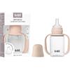 BIBS Biberon trainer in plastica, 150 ml, 1-pack, Blush