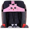 Peixiong Supporto Testa Seggiolino Auto per Bambino,Poggiatesta Auto Bambini, Cintura Fissa per Dormire per Seggiolino Auto, Cintura per la Testa per Bambini Piccoli(Rosa)