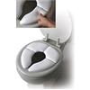 bébélephant Sedile WC pieghevole morbido da viaggio, 4 pezzi, bianco