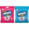 Nerds Gummy Clusters Mix XXL - 1x Very Berry e 1x Fruits, 113 g ciascuno (226 g) - Caramelle americane, caramelle originali USA