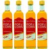 Hopser Food Fun 1 L di olio per popcorn con pregiato aroma naturale di burro e pratico beccuccio per versare Popcorn (Confezione da 2)