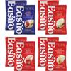 EasiYo Yogurt Confezione Mista da 8 Buste | 2x Gusto Greco Vaniglia & Rabarbaro, 2x Naturale, 2x Vaniglia, 2x Fragola | Ogni Busta Prepara 1kg | Senza Glutine e Vegetariano