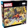 Buffalo Games - Marvel - Spider-Man vs Sinister Six - Puzzle da 1000 pezzi per adulti - Puzzle impegnativo perfetto per serate di gioco - Dimensioni finite 26,75 x 19,75