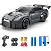 ACAMMZAR Macchina Telecomandata RC Drift per Bambini, 1:24 20KM/H 4WD Macchine Telecomandate, Radiocomandata Auto con 2 Batterie per Adulta
