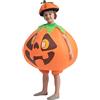 Spooktacular CreationsCostume gonfiabile di Halloween per bambini, costume da zucca con cappello, costume gonfiabile da zucca per feste in maschera di Halloween.