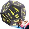 Generic per Esercizi per Allenamento Strumento Sportivo a 12 Facce | per Fitness per Allenamento a Casa per Palestra Domestica, Giardino, Cortile, Soggiorno, Box, Garage