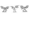 REAPER Pechetruite 3 x DEVILS - Reaper Bones Miniatura per Gioco di Ruolo Guerra - 77684