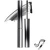Akayoo 3D Curling Eyelash Iron Mascara,Iron Wand Mascara,Metal Mascara Wand,Nour Iron Wand Mascara,Metal Wand Waterproof Mascara,Lengthen Eyelashes, Long Lasting, No Flaking, No Clumping, Waterproof
