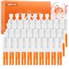 Tpubmity Vitamina C Siero viso, Fiale Siero Vitamina C 30x1.5ml, per la pelle del viso, Ideale per viaggi e uso a casa
