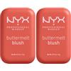 NYX Professional Makeup Buttermelt Blush Butta Sunset Sorbet 5g - 2 Fard