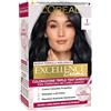 L'Oreal Paris L'Oréal Paris Colorazione Triplo Trattamento Excellence, Con Acido Ialuronico, 100% Copertura Capelli Bianchi, Per Capelli Più Idratati, Nero (1)