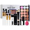 MKNZOME Professional Trucchi Donna Offerta, MKNZOME Set Trucchi Make Up Completo Kit Makeup Regalo di Natale e Compleanno Palette Ombretti Professionali Rossetti Make-up Fondotinta Correttore
