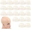 YANTAISIYU 20 cappucci per parrucca HD da donna, ultrasottili, invisibili, traspiranti, in nylon elastico, per parrucca frontale in pizzo