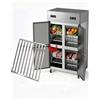 Generico Ripiano Frigorifero in Acciaio Inox per Freezer e Vetrina Refrigerata | Griglia Porta Alimenti per Cucina Professionale, Armadio Vapore e Attrezzature Ristorazione(50x50cm)