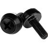 StarTech.com CABSCREWSM5B, Vite, Nero, 100 pezzi, 210 g