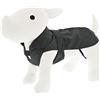 Ferribiella Fuss Dog Cappotto Impermeabile per Cani, Taglia Large, Nero