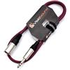 VisioSound XLR maschio a jack 6.35 mm stereo TRS cavo audio/segnale bilanciato/cavo per altoparlante 1 m Purple