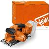 C. & E. Fein GmbH Fein F-IRON Cut 57 AS - Sega circolare a batteria (regolazione manuale della velocità a 6 livelli, adattatore di aspirazione, alloggiamento/copertura protettiva in alluminio pressofuso, contenitore di