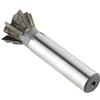 Wunilatev Fresa, Fresa for scanalature a coda di rondine in acciaio al tungsteno | Dimensioni multiple, taglio dei metalli: inserto in tungsteno con codolo dritto(20mmx60)
