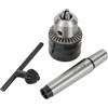 Helilyco Per Jacobs Taper #33 Mandrino per mandrino mt2 Arbor 1/2 pollice Cap | Per jacobs #33 conico, mandrino in acciaio al carbonio, resistente alla ruggine, adatto contropunta tornio 7x10, fori precisi