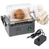 Generic Kit mini lucidatrice per pietre 2 in 1 con timer integrato | Lucidatrice elettrica a tamburo e lucidatrice a disco, velocità regolabile da 0 a 60 giri/min, per abrasivi a secco, lavorazi
