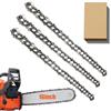 CHAMSUREUK Confezione da 3 catene per motosega per barra da 40 cm, 3/8 LP 55 maglie di azionamento, calibro 1,3 mm, catena di ricambio adatta per Stihl 018 MS180 MS181 020 021 023 MS200T MS211 MS201T MS231