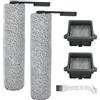 Maxentico Kit di 2 Spazzole a Rullo + 2 Filtri + 1 Spazzola di Pulizia, Rulli Spazzola di Ricambio e Filtro, Ricambi Compatibile con Aspirapolvere Tineco Floor One S5 / S5 Pro / S5 Pro 2 / S5