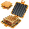 SPARES2GO Tostapane per microonde Griglia per sandwich Adatto al microonde Griglia antiaderente Lavabile in lavastoviglie