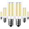 RANBOO E14 LED 9W equivalenti a 75W, Bianco Freddo 6000K 750LM, Non-Dimmerabile, AC 220-240V, 360 Gradi Angolo del Fascio, Mini Ceramica Lampadina, No sfarfallio, 6 Pezzi
