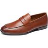 Bruno Marc Mocassini Penny Uomo Pelle Eleganti | Suola antiscivolo testata per 50