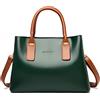 NICOLE & DORIS Borsa a Mano Donna Grande,Borsetta Tracolla Donna PU Pelle Impermeabile Borsa a Spalla Elegante per Viaggi, Università e Lavoro
