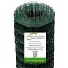 Service Solutions Rete Metallica Elettrosaldata Plastificata Verde - Recinzione Giardino/Orto/Animali - Rotolo 25 m, Maglia 50×75 mm, Zincata e Plastificata Resistente per Esterni | SERVICEWEBSHOP (H125CM)