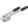Fafeicy Piegatubi Portatile per Tubi 6mm in Rame Alluminio Acciaio Inossidabile, 180 Gradi, Lega di Zinco Acciaio