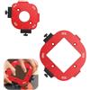 Chixenn 2 Pezzi Modello di Raggio Ad Angolo Rotondo, Dima Raggio 4 in 1 in Lega di Alluminio, Guida Angoli Arrotondati R10 a R50, Modelli di Fresatura, Accessori Falegnameria e Fai da Te