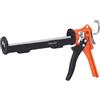 Finder Pistola Silicone Professionale, Pistola per cartucce Pistola manuale per silicone, orientabile, 400 ml