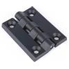 LYMFE Cerniera del cuscinetto, cerniere della porta con Cerniera in nylon di plastica nera Cerniera industriale addensata 405060 Accessori for profili in alluminio for armadi elettrici in plastica ABS(103x8