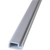 nextradeitalia 2PZ PROFILO ZANZARIERA LINEA C SANGIORGIO PVC BIANCO RAL 9010 MT 2.5