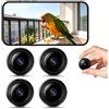 JEWKTTONS 4 PCS Mini Telecamera Spia WiFi 1080P, Videocamera di Sorveglianza con Visione Notturna e Rilevamento Movimento, Telecamera Interno Esterno per Casa e Bambini, Controllo Remoto Tramite App Z/Y
