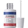 Générique Pittura interna per cavità microonde con pennello, cibo, | Vernice spray per riparazione elettrodomestici, per cucina, dormitorio, appartamento, ufficio,