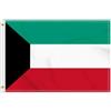 Petite Pine 2 × 3 FT Kuwait bandiera, medio 60 × 90 cm 150D Kuwaiti Outdoor banner, decorazione giardino con ottone Gromment