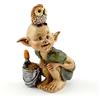 Top Collection Top Collezione Miniature Fairy & terrario Statua da Giardino Pixie con Pala e Secchio, Piccolo