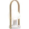 Marset - Lampada senza fili ricaricabile Followme - Legno naturale - Compensato di rovere - Designer Inma Bermúdez
