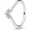 PANDORA Anello Tiara del Desiderio, in argento sterling, con pietre di zirconia cubica incolori