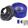 KeeTidy Post HEPA Filtro Ricambio & Motore Cover Compatibile con Dyson V8 V7 Motorhead Car+Boat Trigger Cordless Stick Vacuum Cleaners, Upgrade Your Vacuums
