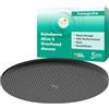 hansgrohe Raindance Alive S - Soffione doccia a risparmio idrico (EcoSmart+), Doccia a pioggia rotondo (300 mm) con 1 getto per montaggio a parete/soffitto, nero opaco, 24523670