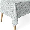 ECOMMERC3 Tovaglia antimacchia in cotone rettangolare 260x140 cm Maui Verde | Per il tavolo grande di casa, 55 % cotone e 45 % poliestere, non assorbe i liquidi, fatta in Spagna