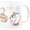 Disney Pyramid International Bella e la Bestia (Chip incantato) Ufficiale inscatolato Ceramica Tazza da tè/caffè, Carta, Multicolore, 11 x 11 x 1.3 cm