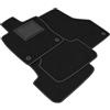 Generico DHCarMats Tappetini Auto compatibili con Seat Leon 5 Porte 2020-2024 | Fondo antiscivolo, Made in Italy, Kit completo anteriore e posteriore